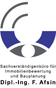 Sachverständigenbüro für immobilienbewertung und Bauplanung Dipl.-Ing. F. Afsin (Logo)